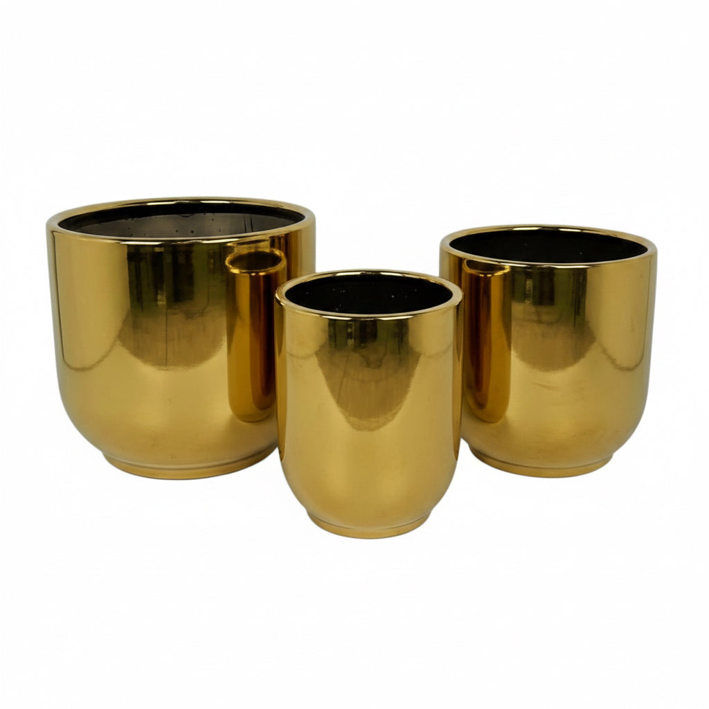 3Pcs Set of Ceramic Pots